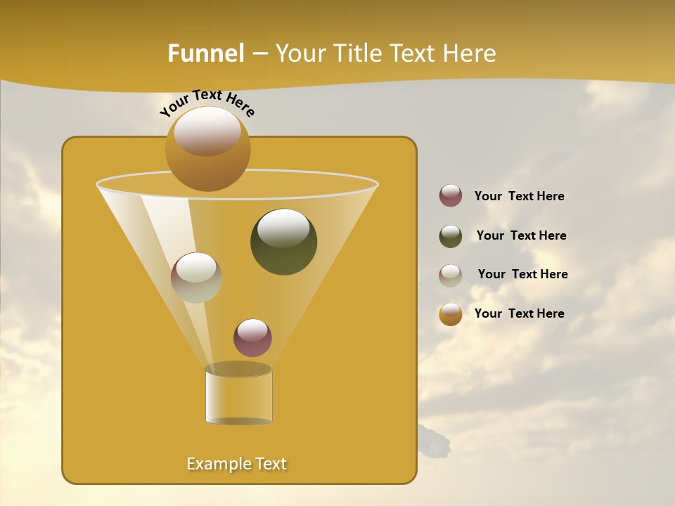 Kick Ball Door PowerPoint Template