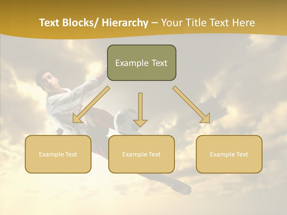 Kick Ball Door PowerPoint Template