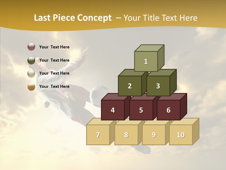 Kick Ball Door PowerPoint Template