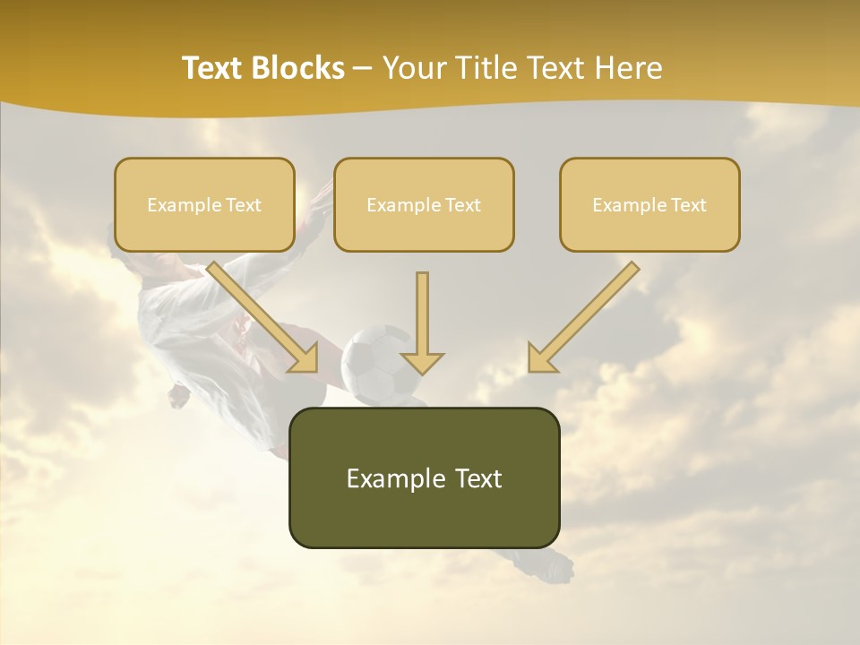 Kick Ball Door PowerPoint Template