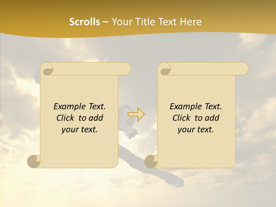 Kick Ball Door PowerPoint Template