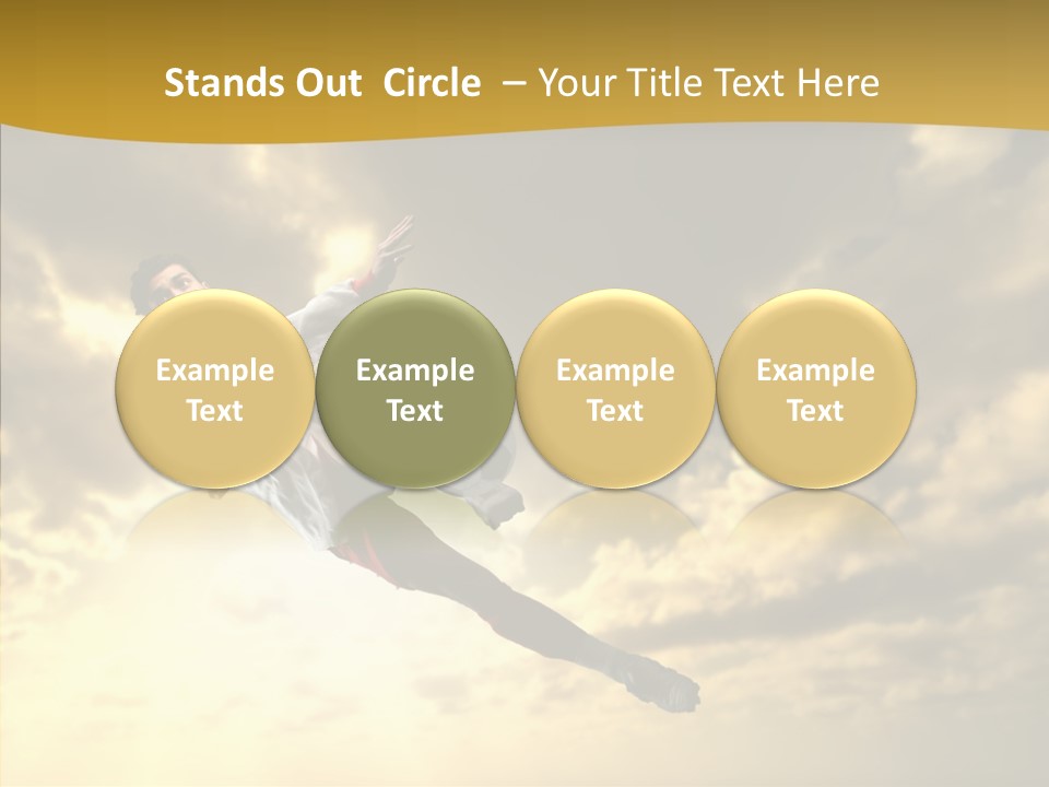 Kick Ball Door PowerPoint Template