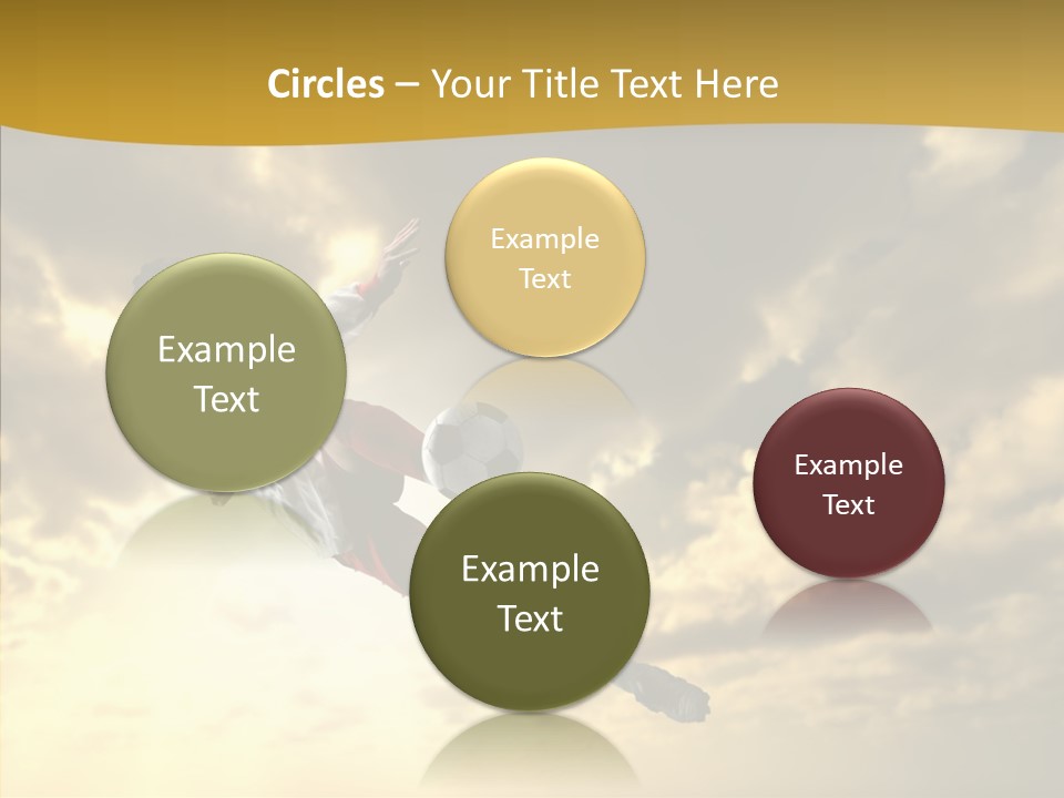 Kick Ball Door PowerPoint Template