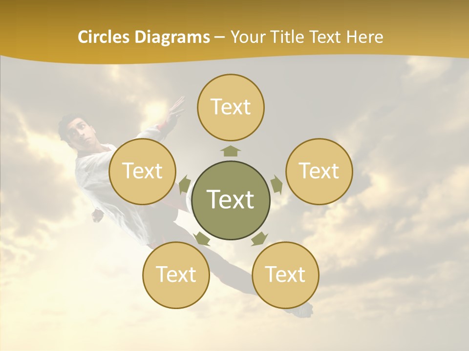 Kick Ball Door PowerPoint Template