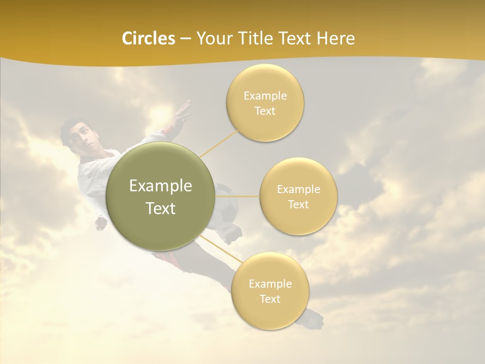 Kick Ball Door PowerPoint Template