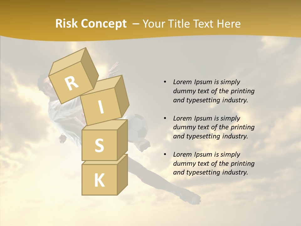 Kick Ball Door PowerPoint Template