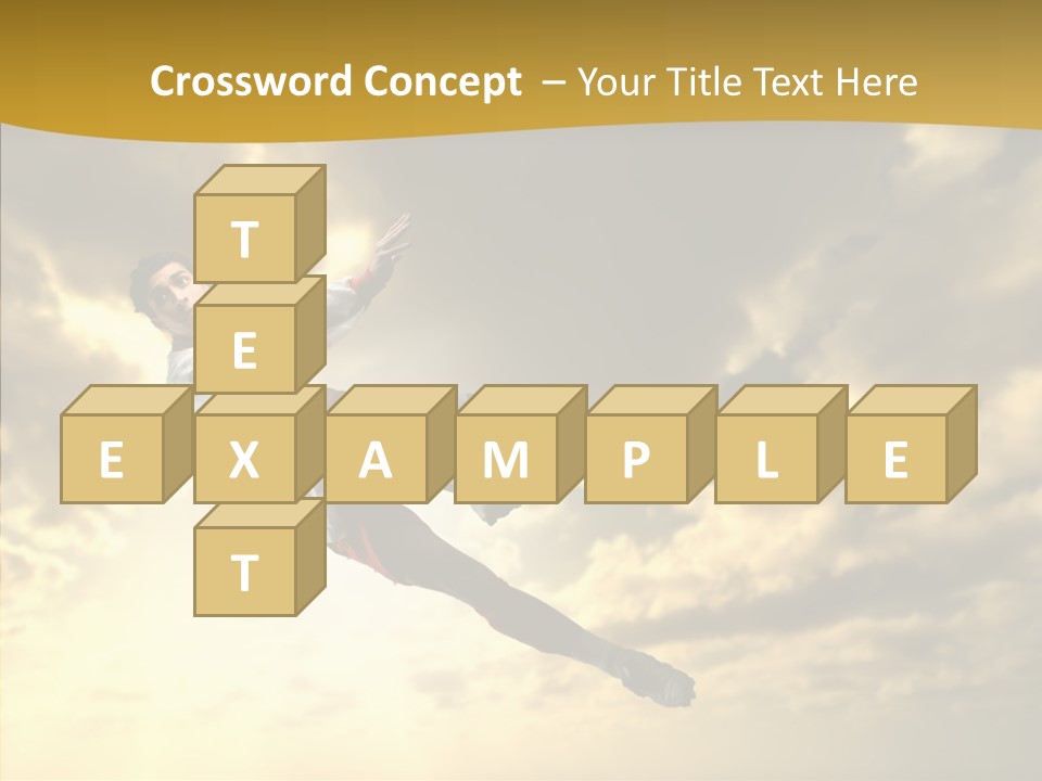 Kick Ball Door PowerPoint Template