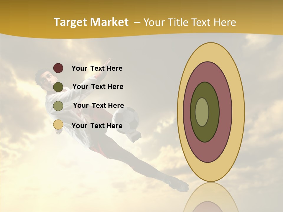 Kick Ball Door PowerPoint Template