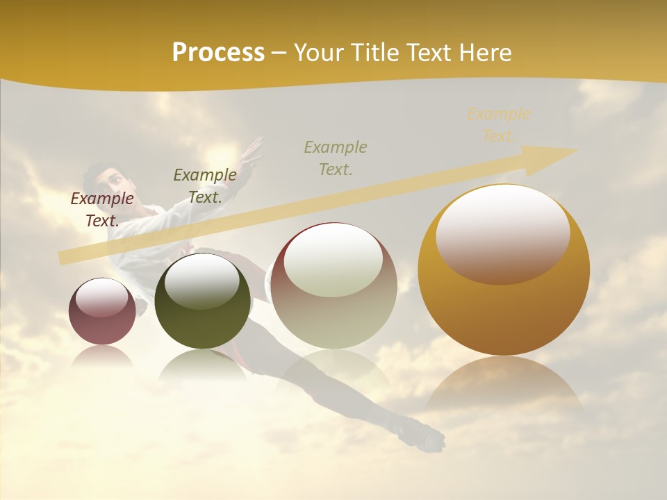 Kick Ball Door PowerPoint Template