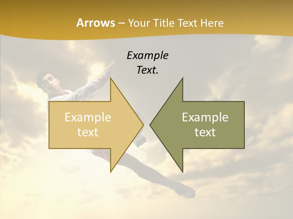 Kick Ball Door PowerPoint Template