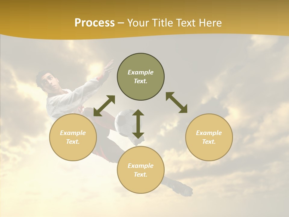 Kick Ball Door PowerPoint Template