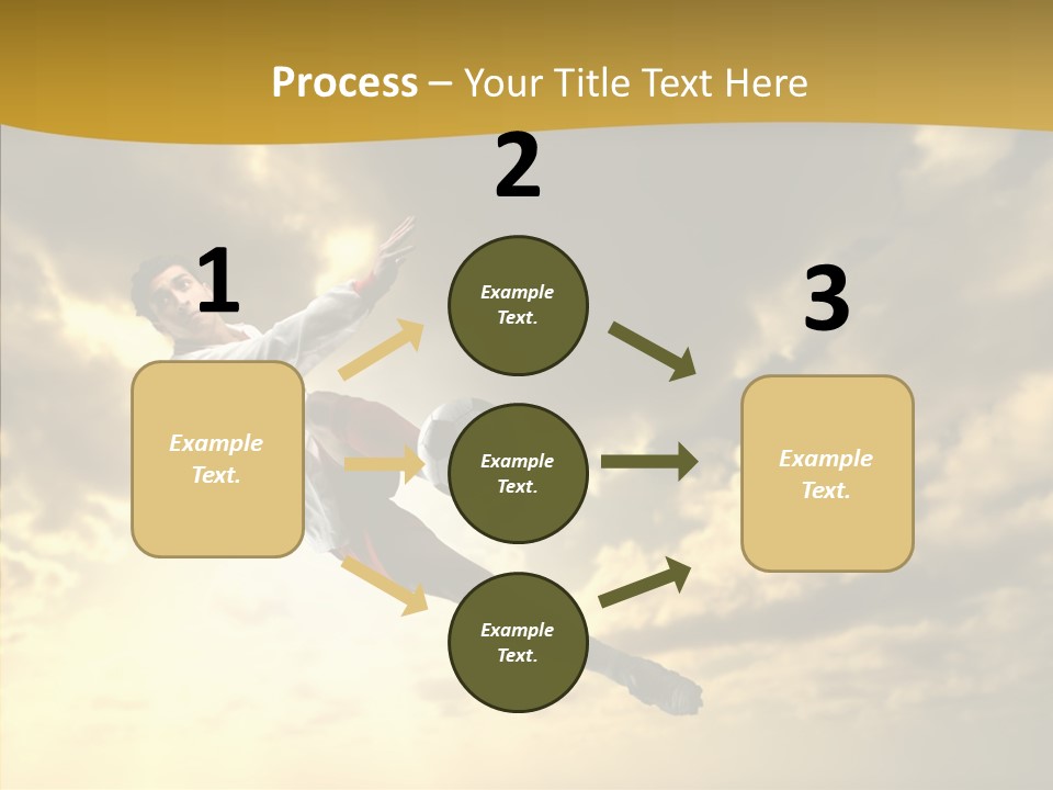 Kick Ball Door PowerPoint Template