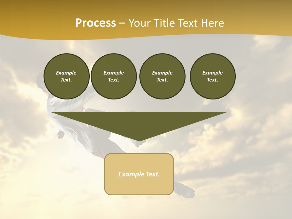 Kick Ball Door PowerPoint Template