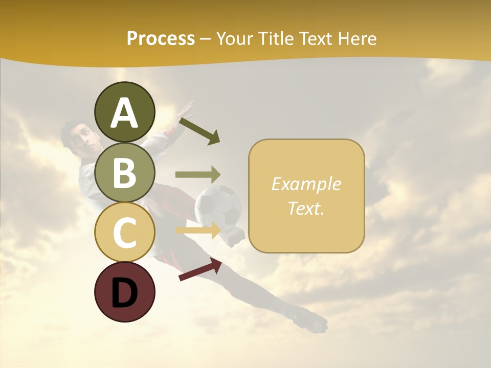 Kick Ball Door PowerPoint Template