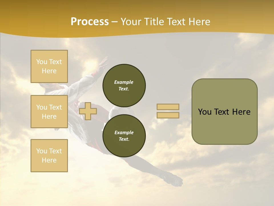Kick Ball Door PowerPoint Template