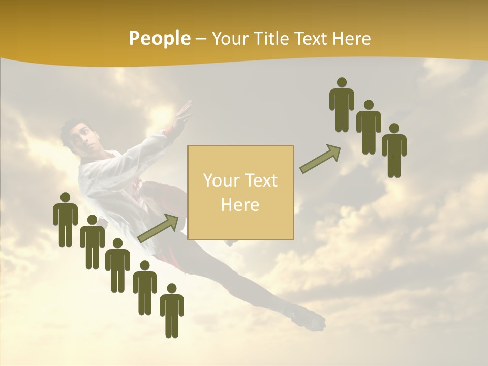 Kick Ball Door PowerPoint Template