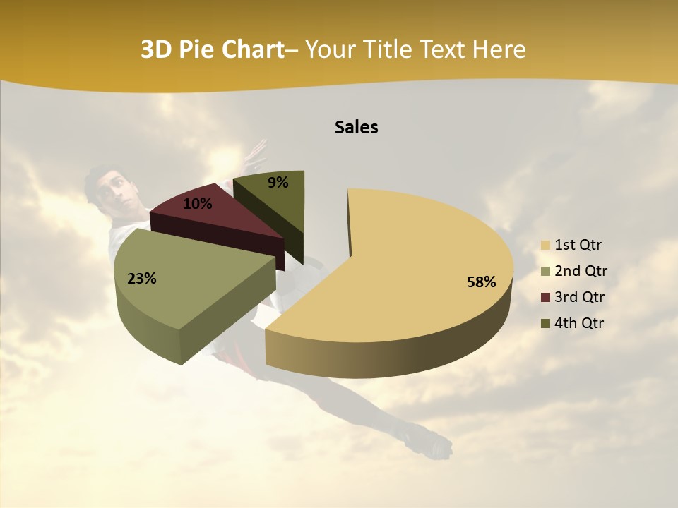 Kick Ball Door PowerPoint Template