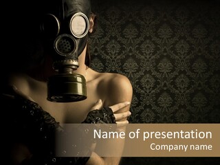War Protective Environment PowerPoint Template