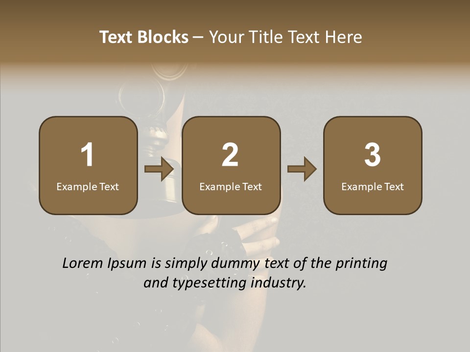 War Protective Environment PowerPoint Template