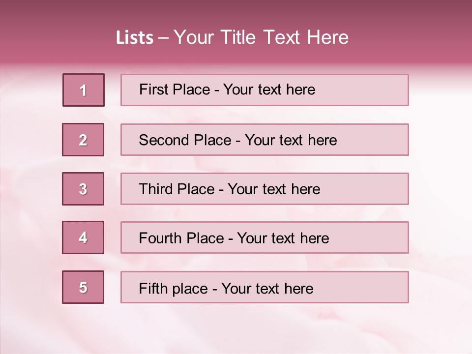 Sensuality Romantic Elegant PowerPoint Template