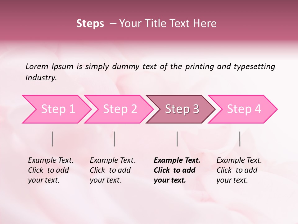 Sensuality Romantic Elegant PowerPoint Template