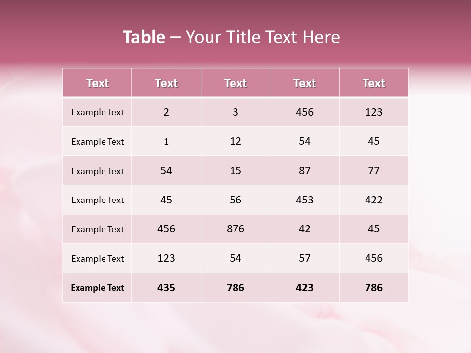 Sensuality Romantic Elegant PowerPoint Template