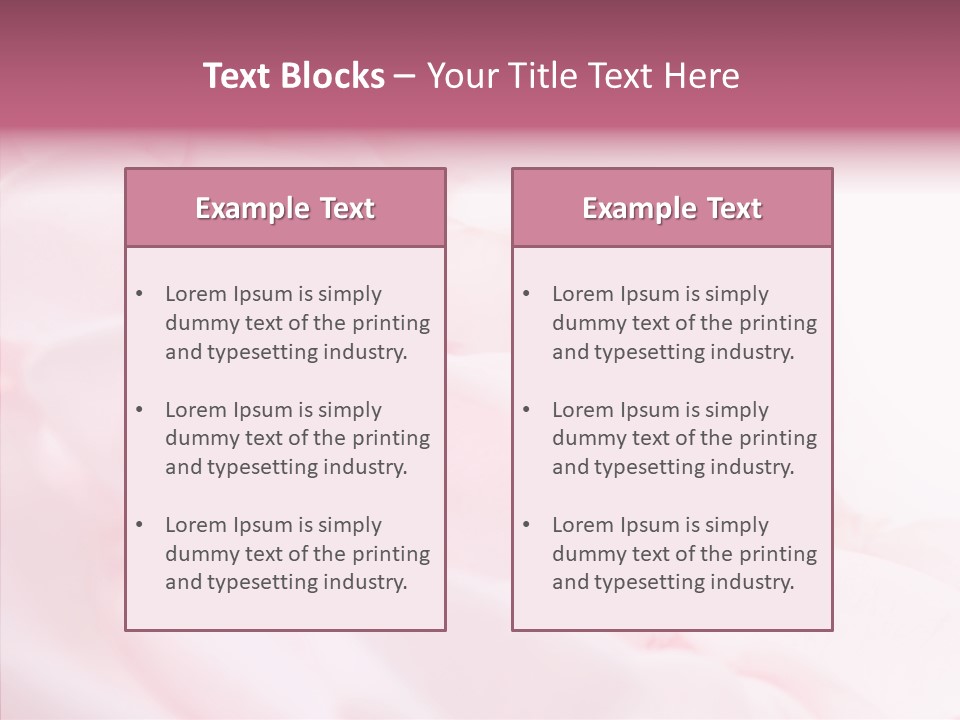 Sensuality Romantic Elegant PowerPoint Template