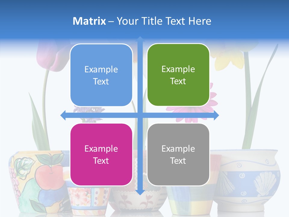Natural Container Tulip PowerPoint Template