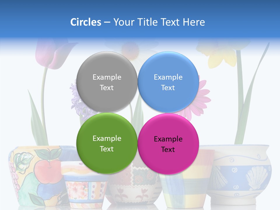 Natural Container Tulip PowerPoint Template