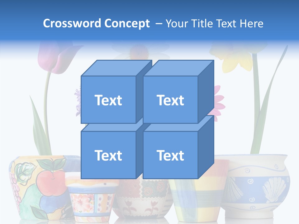 Natural Container Tulip PowerPoint Template