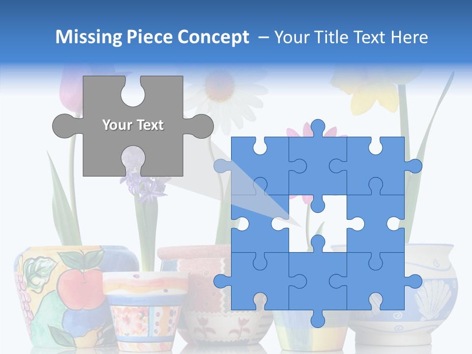 Natural Container Tulip PowerPoint Template