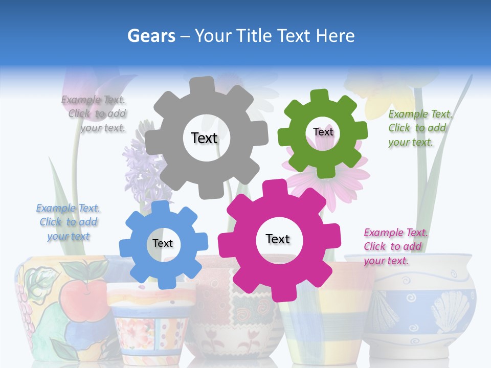 Natural Container Tulip PowerPoint Template