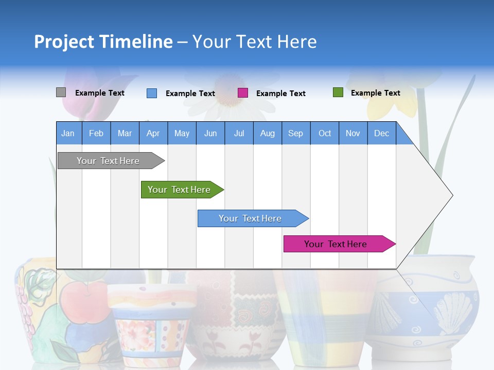 Natural Container Tulip PowerPoint Template