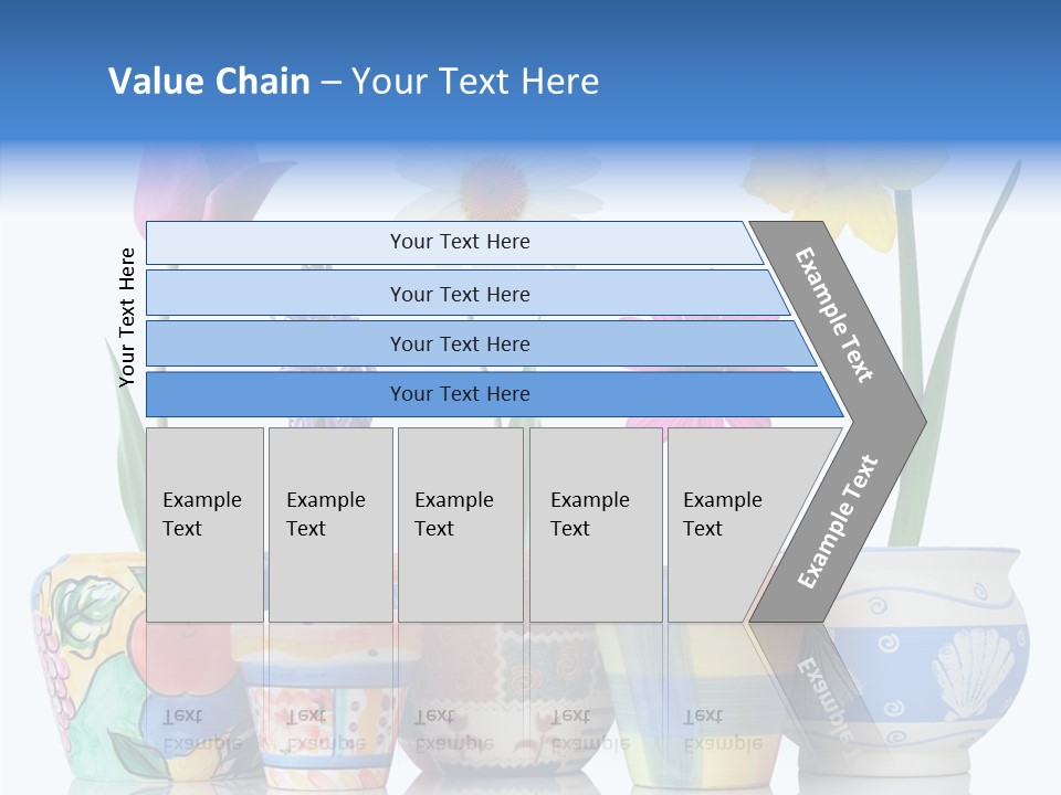 Natural Container Tulip PowerPoint Template