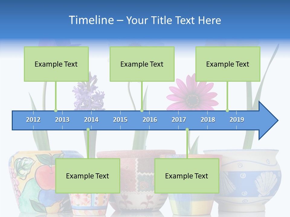 Natural Container Tulip PowerPoint Template