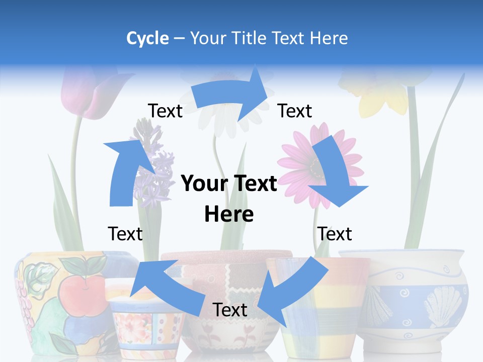 Natural Container Tulip PowerPoint Template