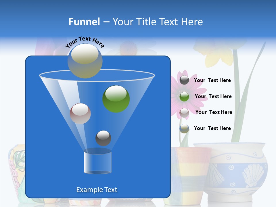 Natural Container Tulip PowerPoint Template
