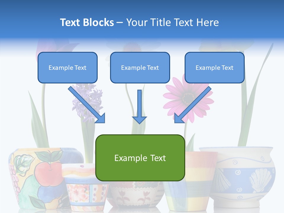 Natural Container Tulip PowerPoint Template