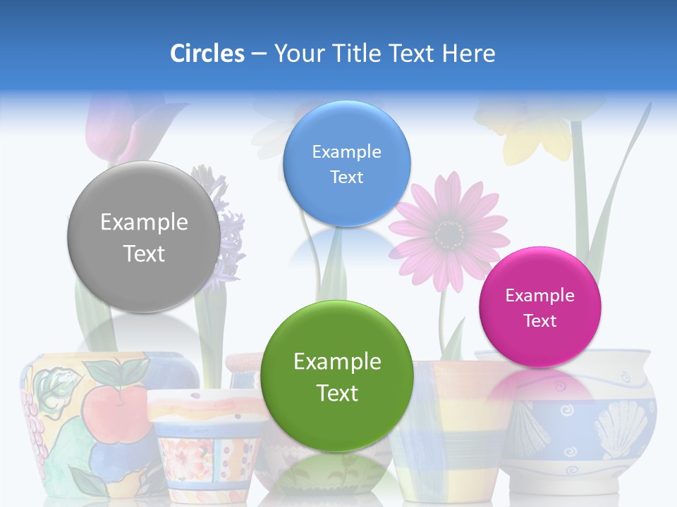 Natural Container Tulip PowerPoint Template