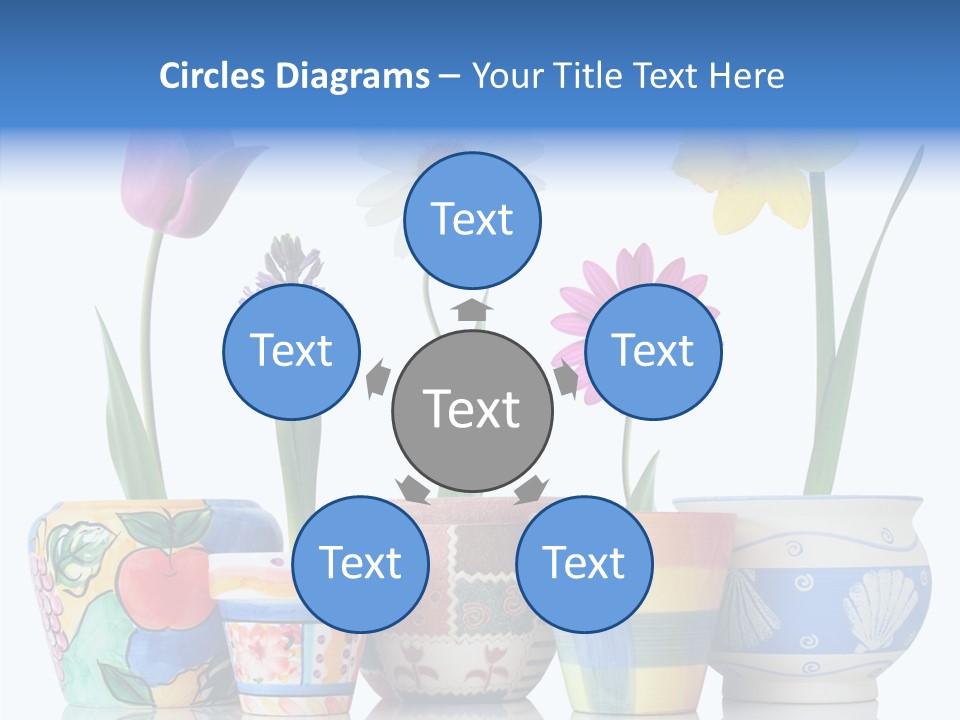 Natural Container Tulip PowerPoint Template