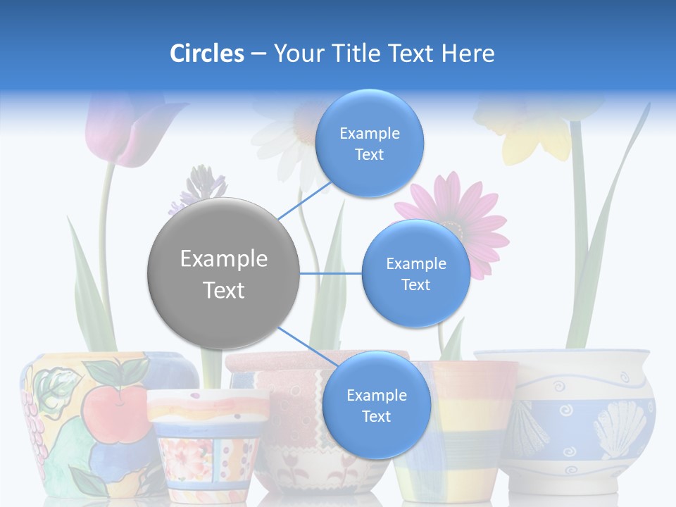 Natural Container Tulip PowerPoint Template