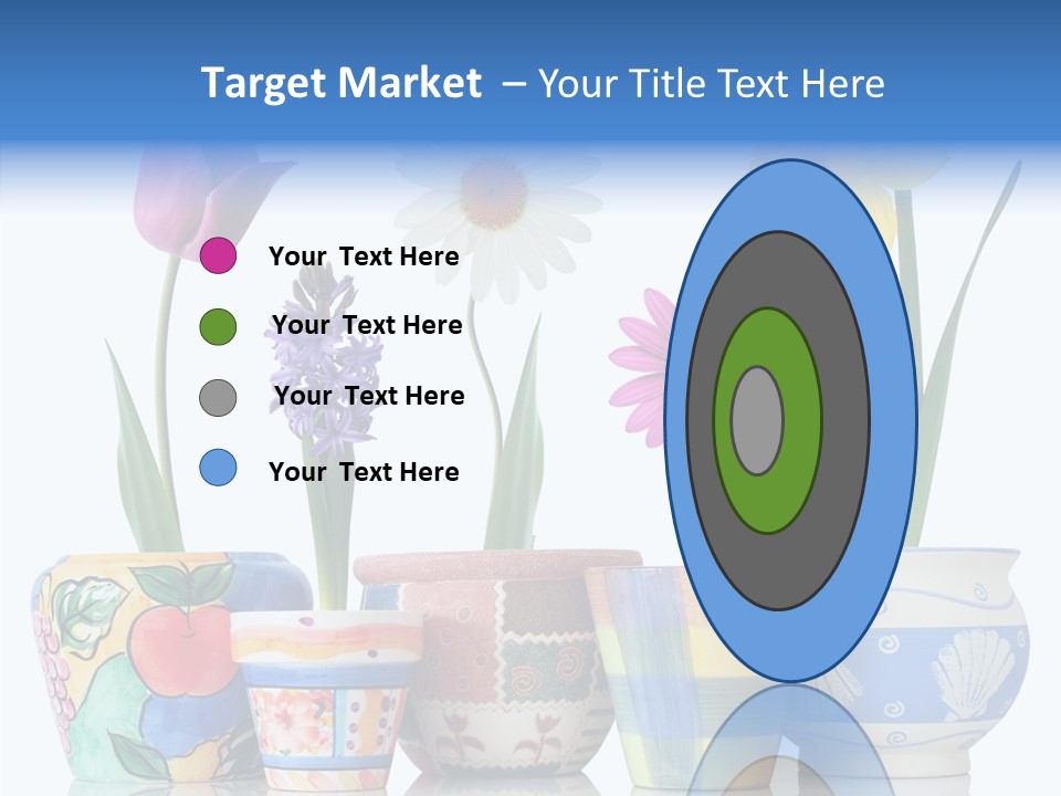 Natural Container Tulip PowerPoint Template