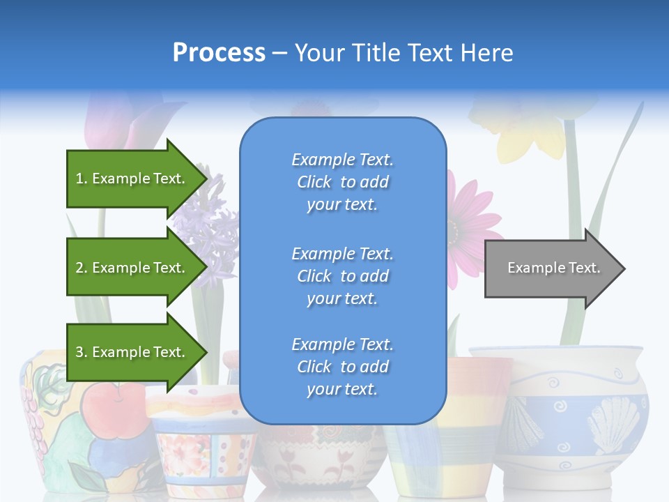 Natural Container Tulip PowerPoint Template