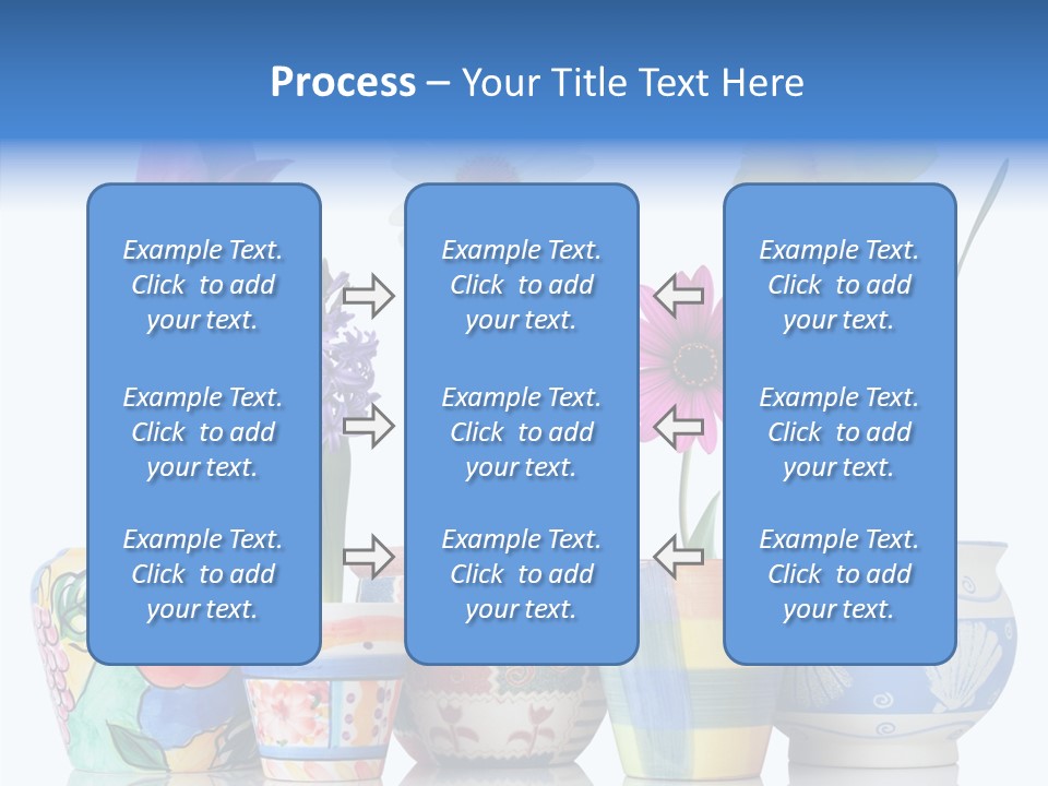 Natural Container Tulip PowerPoint Template
