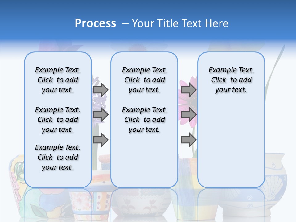 Natural Container Tulip PowerPoint Template