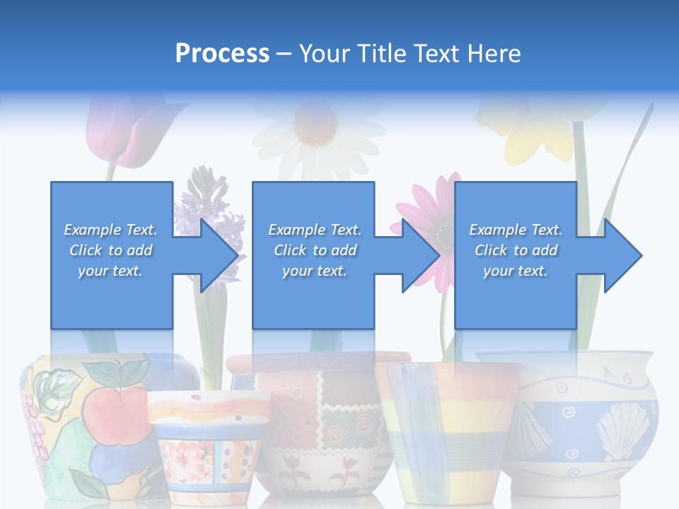 Natural Container Tulip PowerPoint Template