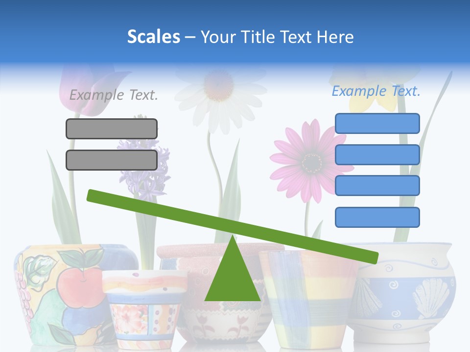 Natural Container Tulip PowerPoint Template
