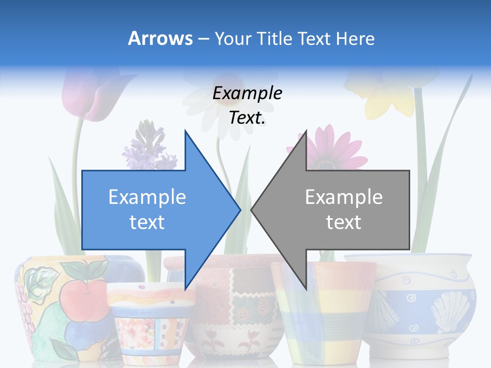 Natural Container Tulip PowerPoint Template