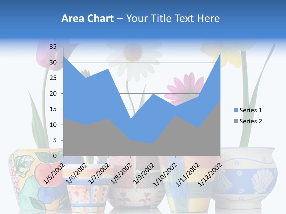 Natural Container Tulip PowerPoint Template