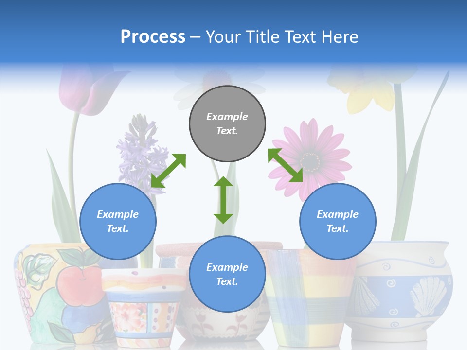 Natural Container Tulip PowerPoint Template